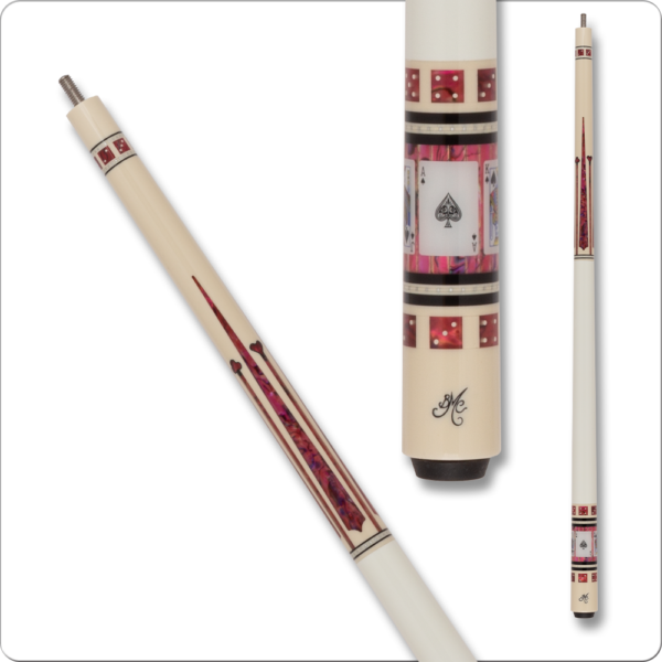 Meucci - Casino - White w/ Pink Inlay